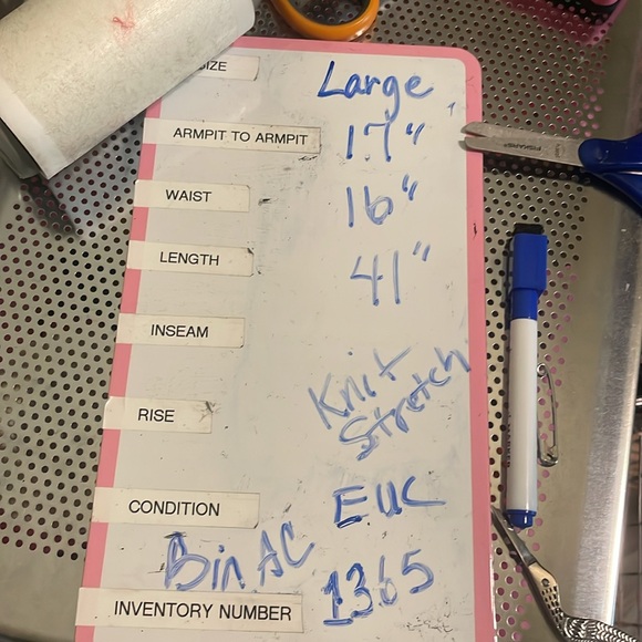 Romeo and Juliet Couture Sleeveless Navy Blue & White Knit Dress Sz L - Picture 12 of 12